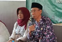Kepala Bapenda Sumenep Ferdiansyah Tetrajaya Bersama Ketua DWP Bapenda Sumenep di Acara Halal Bihalal 