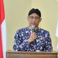 Sekdakab Sumenep Agus Dwi Saputra, S.Sos.,M.Si di Acara PGRI Sumenep 