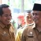 Kepala Dinas Pendidikan Kabupaten Sumenep H. Moh. Iksan Spd MT Saat Melakukan Peninjauan TKA di Salah Satu Sekolah SMP, Senin (06/04/2026)