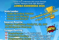 Pamflet IGI Sumenep Gelar Lomba Hardiknas 2026