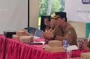 Kadinsos P3A Kabupaten Sumenep Dr. A. Rahman Riadi, S.E.,M.M, di Acara Sosialisasi dan Pembentukan Satgas PPA di Desa Semaan Kecamatan Dasuk 