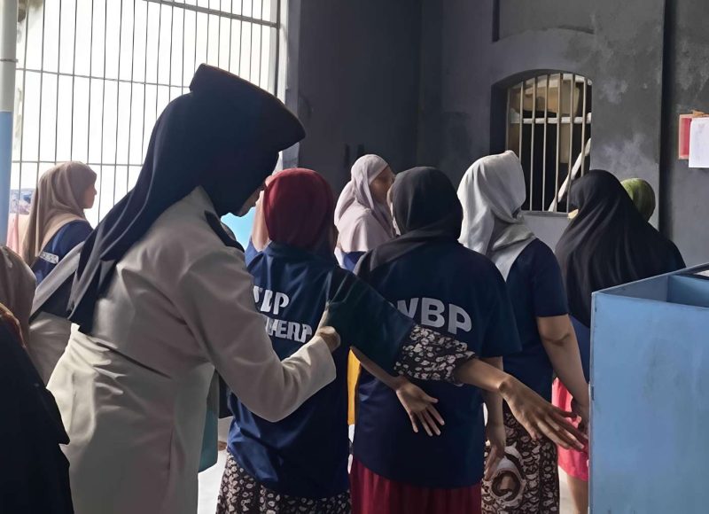 Jaga Keamanan Maksimal, Rutan Kelas IIB Sumenep Intensifkan Penggeledahan dan Tes Urine
