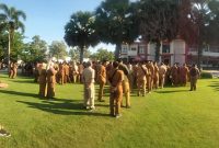 Suasana Apel Upacara Gabungan Senin (20/04/2026) 