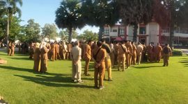 Suasana Apel Upacara Gabungan Senin (20/04/2026) 