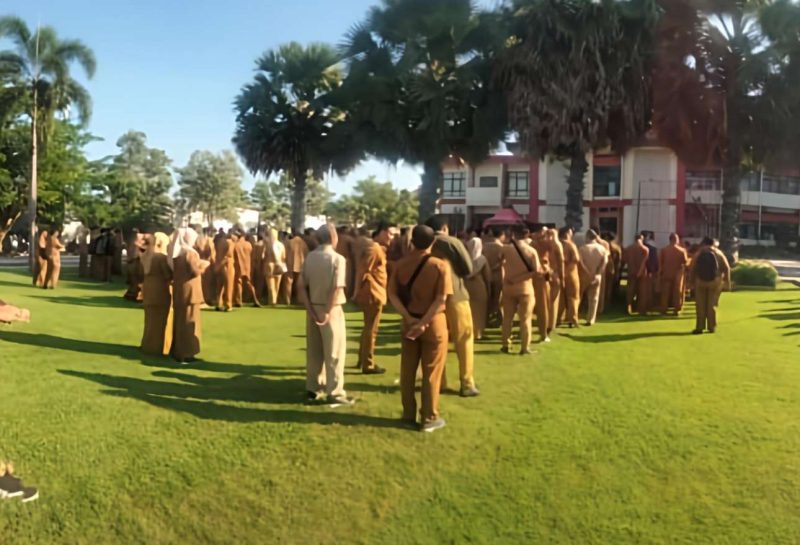 Suasana Apel Upacara Gabungan Senin (20/04/2026) 