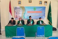 Ketua Pengadilan Negeri Agama Sumenep Moh. Jatim di Acara Sidang Isbath di Balai Desa Nyabakan Timur, Jum'at (24/04/20226)
