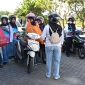 Komunitas White Lovers Perum Griya Mapan Saat Akan Menyalurkan Bantuan ke Dua Desa 