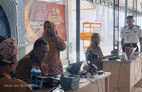Perkuat Layanan Hak Sipil, Rutan Sumenep Jemput Bola Perekaman e-KTP untuk Ratusan Warga Binaan