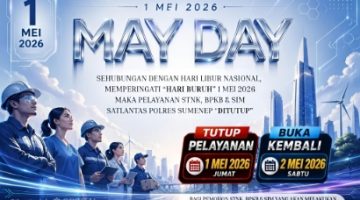 May Day 2026: Satlantas Sumenep Hentikan Sementara Pelayanan Administrasi Kendaraan