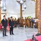 Bupati Sumenep Dr. H. Achmad Fauzi Wongsojudo, SH, MH Saat Melantik Tim Cagar Budaya Kabupaten Sumenep di Pendopo Agung Keraton Sumenep, Selasa (05/05/2026)