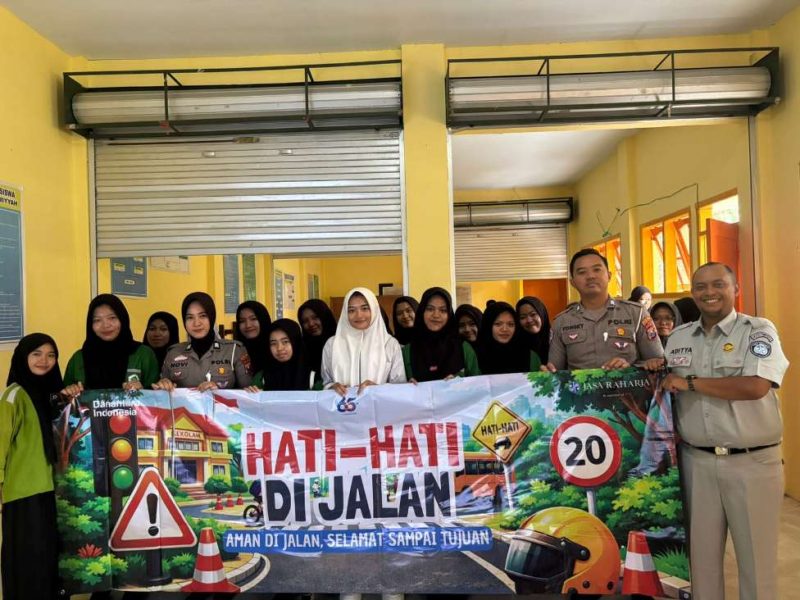 Police Goes to School, Satlantas Polres Sumenep Tanamkan Kesadaran Tertib Lalu Lintas ke Pelajar