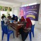 Suasana Skrining TBC di Gelar Pemdes Paberasan Bersama Puskesmas Pamolokan di Balai Desa Paberasan, Kamis (07/05/2026)