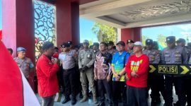 Aksi Unras GMNI Sumenep di Pemkab Sumenep, Jum'at (08/05/2026
