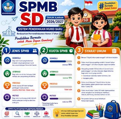 SPMB SD Kabupaten Sumenep 2026 Resmi Disosialisasikan, Orang Tua Diminta Pahami Aturan Baru