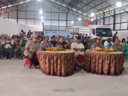 Kasdim Sumenep Ikuti Launching Nasional 1.061 Koperasi Merah Putih Bersama Presiden Prabowo