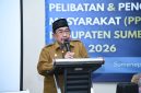 Wabup KH Imam Hasyim, SH, MH di Acara Kegiatan sinkronisasi program HCML berlangsung di Hotel D’Bagraf Sumenep, Selasa (19/05/2026)