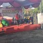 Kadisdik Sumenep H Moh Iksan SPD MT Saat Memberikan Sambutan di Acara Jalan Sehat Bersama Bupati dan Wakil Bupati Sumenep Hardiknas 2026 di Halaman Pemkab Sumenep, Jum'at (08/05/2026)