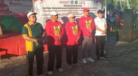 Foto Bersama Wabup KH. Imam Hasyim, Sekdakab Agus Dwi Saputra, Kadisdik H Moh Iksan dan Forkopimda Sumenep Usai Penandatanganan Fakta Integritas, Jum'at (08/05/2026)