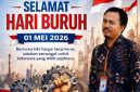 Ucapan Selamat Hari Buruh 2026 Dari KabironMedia Wartamu.id Sumenep Ludiyanto 