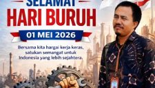 Ucapan Selamat Hari Buruh 2026 Dari KabironMedia Wartamu.id Sumenep Ludiyanto 
