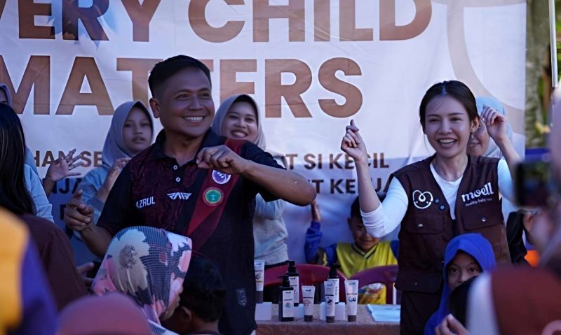 Brand Skincare Anak Moell Hadir di Pulau Mamburit Kepulauan Kangean Sumenep, Fokus Atasi Stunting Anak