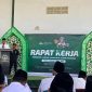 Rais PCNU Sumenep, KH A Washil Hasyim Saat Menyampaikan Sambutan Di Acara Raker PCNU Sumenep 