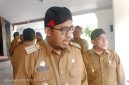 Bupati Sumenep Dr H Achmad Fauzi Wongsojudo SH MH Thamrin Saat Diwawancarai Sejumlah Awak Media Usai Pelantikan Tim Cagar Budaya Sumenep di Pendopo Agung Keraton Sumenep, Selasa (05/05/2026)
