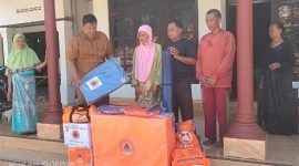 Tanggap Darurat BPBD Sumenep, Bantuan Disalurkan untuk Korban Rumah Roboh di Batuan