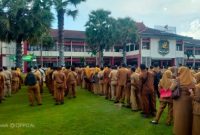 Suasana Apel Gabungan Senin (11/05/2026)