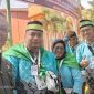 Kabid P2P Dinkes P2KB Sumenep H Ahmad Syamsuri Saat Mendampingi CJH Sumenep di Asrama Haji Sukolilo Surabaya 