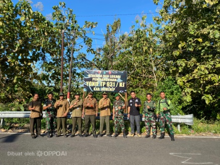 Perhutani dan Yonif TP 931/KJ Perkuat Sinergi Lewat Peninjauan Lahan di Sumenep