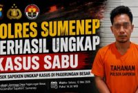 Polisi Gagalkan Peredaran Sabu di Kepulauan Sapeken, Paket Disamarkan dalam Kardus Air Mineral