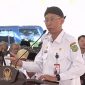 PLT Asisten III Setdakab sekaligus Kepala Bapenda Sumenep Ferdiansyah Tetrajaya SH MH Saat Memberikan Sambutan Mewakili Bupati Sumenep di Ajang SSC SMP 2026 di Pendopo Agung Keraton Sumenep, Rabu (13/05/2026)