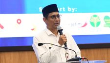 Sekdakab Sumenep Agus Dwi Saputra, S.Sos.,M.SI di Acara Resepsi Pelantikan dan Rakerda DPD KNPI Sumenep Periode 2026-2029 di Hotel Mizye, Rabu (13/05/2026)