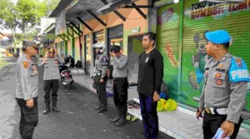 Suasana Pengamanan Hari Kenaikan Isa Al Masih oleh Polres Sumenep 