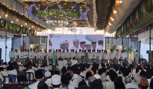 Suasana Pelantikan PCNU Sumenep 2026–2031 di Ponpes Alkarimiyah Braji Sumenep, Sabtu (16/05/2026)