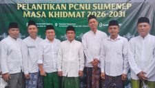 Ketua dan Sekretaris Serta Pengurus LWP PCNU Sumenep di Acara Pelantikan PCNU Kabupaten Sumenep di Ponpes Alkarimiyah Braji, Sabtu (16/05/2026)