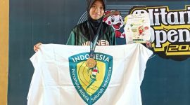 Medali emas untuk PASI Sumenep dipersembahkan Maya Puspita Sari pada nomor jalan cepat putri 3.000 meter