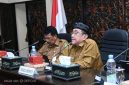 Wabup Sumenep KH Imam Hasyim SH MH di Acara HLM Optimalisasi Peningkatan PAD Non Tunai Digelar Bapenda Sumenep di Ruang Adirasa Lantai II Kantor Pemkab Sumenep, Selasa (19/05/2026)