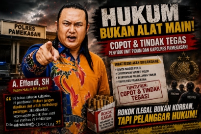 Kuasa hukum MS, A. Effendi, SH,