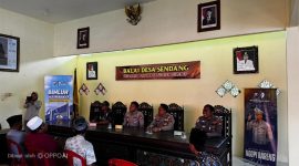 Binluh Humanis Satlantas Polres Sumenep, Warga Pragaan Diajak Utamakan Keselamatan Jalan Raya