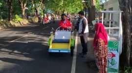 Suasana Penyaluran Nasi Bungturat oleh KBS Sumenep, Jum'at (22/05/2026)