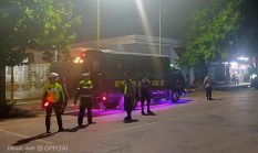 Patroli Tengah Malam, Polres Sumenep Sisir Jalan Rawan Balap Liar