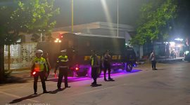 Patroli Tengah Malam, Polres Sumenep Sisir Jalan Rawan Balap Liar