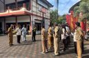 Apel Upacara Operasi Gabungan Samsat, Satlantas, Bapenda dan Jasa Rahardja Cabang Sumenep di Halaman Kantor Bapenda Sumenep, Senin (24/05/2026)