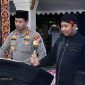 Bupati Dr. H.. Achmad Fauzi Wongsojudo, SH, MH Bersama Kapolres Sumenep AKBP Anang Hardiyanto, SIK di Acara Takbir Akbar Idul Adha 1447 H