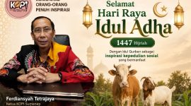 Pamflet Foto Ucapan KOPI Sumenep di Hari Raya Idul Adha 1447 Hijriah 