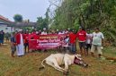 Semangat Berbagi di Hari Raya, PAC PDI-P Raas Salurkan Hewan Kurban untuk Masyarakat