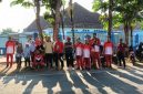 Foto Bersama ASN Bapenda Usai Kurve di Jalan Slamet Riadi Desa Pabian, Jum'at (29/05/2026)
