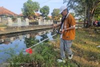 Kadinsos P3A Kabupaten Sumenep Dr R Abd Rahman Riadi SE MM Saat Di Acara Kurve OPD di Jalan Slamet Riadi Desa Pabian, Jum'at (29/05/2026)